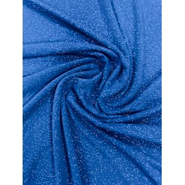 Sedona Designz Glitter ITY Fabric - 95% Polyester 5% Spandex | Sparkling Metallic Fabric for Crafting, Sewing, and DIY Projects | 58”/60” Width