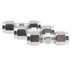 MTQY 3PCS 304 Stainless Steel Compression Fittings 1/4 Inch Straight