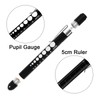 ALMOCN 2 Pack Pen Light,Nurse Medical Reusable LED Penlight White