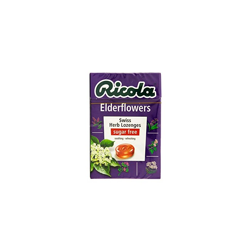 Ricola Box - Elderflower 45g (PACK OF 15)
