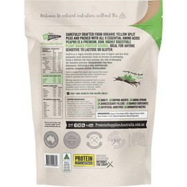 Protein Supplies Australia PeaPro Raw Pea Protein Powder, Vanilla Bean 500 g,, Vanilla Bean 500 grams