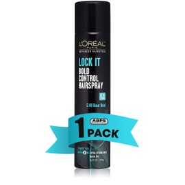L'Oreal Paris Advanced Hairstyle Lock It Bold Control Hairspray 8.25 Ounce