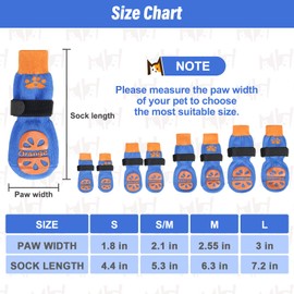 BEAUTYZOO Anti-Slip Dog Socks,Dog Shoes for Hot/Cold Pavement,Paw Protectors with Grips 3 Pairs for Puppy Small Medium Large Senior Old Dogs,Dog Socks to Prevent Licking and Hardwood Floor Protection