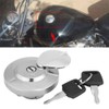 Locking Fuel Cap Motorcycle Fuel Gas Cap Tank Cover with