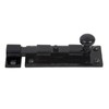 From The Anvil Black 4 Inch Straight Knob Bolt