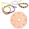 Pssopp Disk Disc for Braiding Jewellery Making, Braiding Jewellery Making