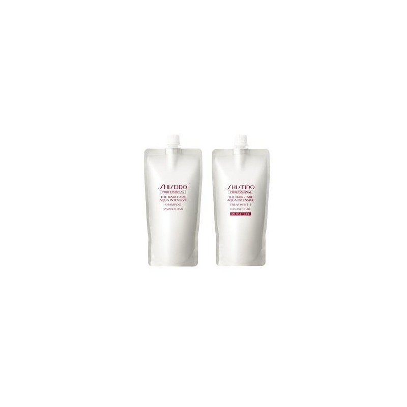 Shiseido Aqua Intensive Shampoo 450mL & Treatment 2 450g