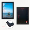 VCK 24x36 Solid Wood Poster Frames Black 3 Pack Picture