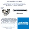 Original TITE-REACH 1/4” Drive Low Profile Ratchet & Socket Set,