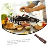 LIFKOME 1Pc Wooden Garlic Pestle Ergonomic Kitchen Grinding Tool for