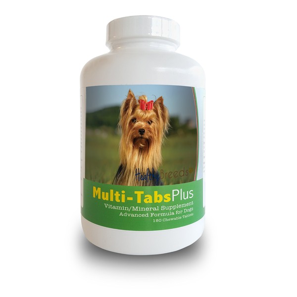 Healthy Breeds Healthy Breeds Yorkshire Terrier Multi-Tabs Plus Chewable Tablets