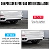 4pcs Car Lower Bumper Lip Diffuser, Rear Splitter Lip Wing