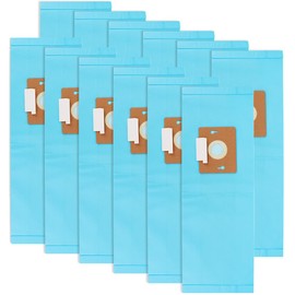 Vacuum Bags Replacement for Riccar Supralite Upright Vac R10E, Rsl1, Rsl1a, Ral1ac, Rsl2, Rsl3, Rsl3c, Rsl4, Rsl5, Rsl5c & F3600, F3500, F3400, F3300, SF1 Type F Dust Bag #Part RFH6 RSL-6 SFH6(12 Pcs）
