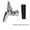 Beer Flow Control Faucet Stainless Steel Brewing Beer Draft Tap