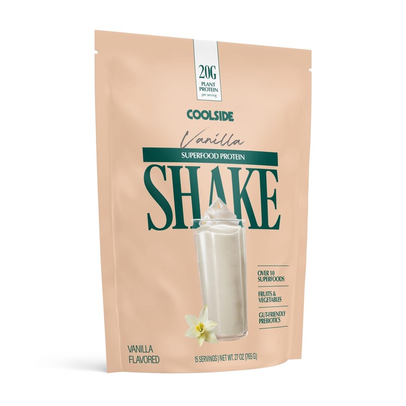 Coolside Vegan Protein Powder – Vanilla | 20g Plant Based