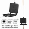 Panini Press Sandwich Machine Aluminum Alloy Double Sided Heating Nonstick