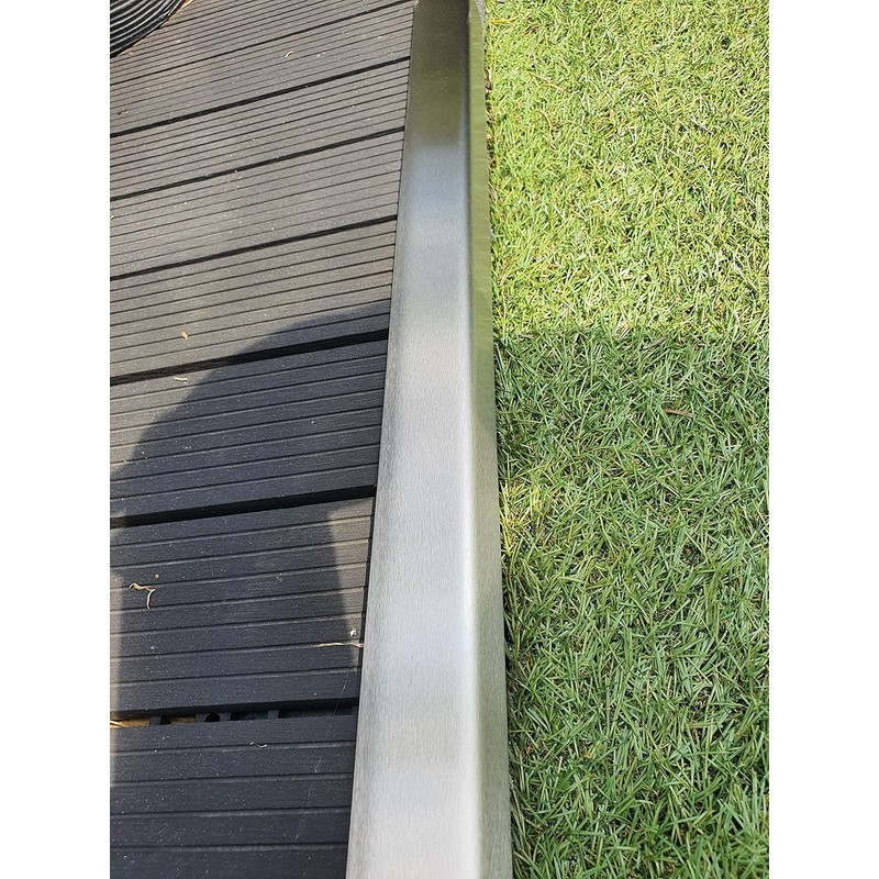K240 Edge Protection Stainless Steel Length: 150 cm 90 Degree