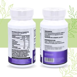 Nad+ | 60 Cápsulas 500 De Mg | Nowek Sabor Sin Sabor