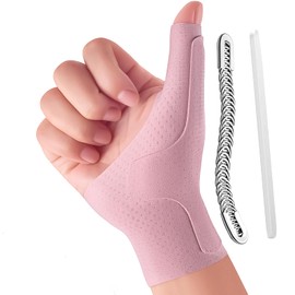 Wrist Thumb Brace Mommy Compression Stabilizer Waterproof Thumb Spica Splint for Arthritis,Trigger Finger,De Quervains Tenosynovitis,Tendonitis,CMC Joint Pain and Support-Women Men-Left or Right Hand