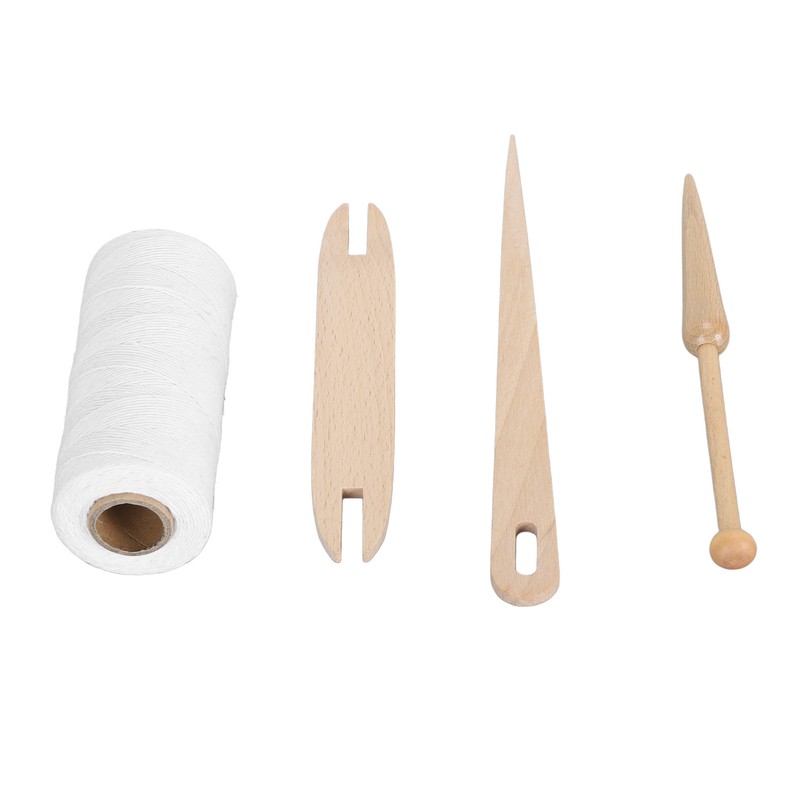 Loom Warp Thread Kit Portable Wear Resistance Pure Cotton Lightweight
