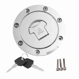 Acouto Motorcycle Gas Tank for Honda CBR600RR 2003-14 for CBR600F4 F4i 2001-2006 Fuel Gas Tank Cover Lock with Keys
