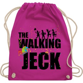 Shirtracer - Gym Bag Backpack - Carnival & Fancy Dress - Bags - The Walking Jeck Costume, 04 Fuchsia