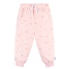 Gerber Baby Girl's 2-Piece Fleece Pajamas Pants Set, Pink Stars