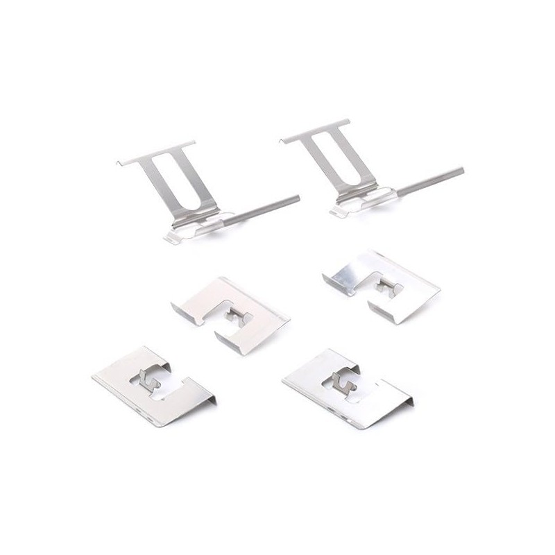 RIDEX 1164A0081 Accessory Kit Disc Brake Pad Accessory Set Rear