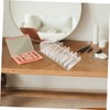 Gatuida 2pcs Eyeshadow Organizer Transparent Divided Makeup Holder for Easy