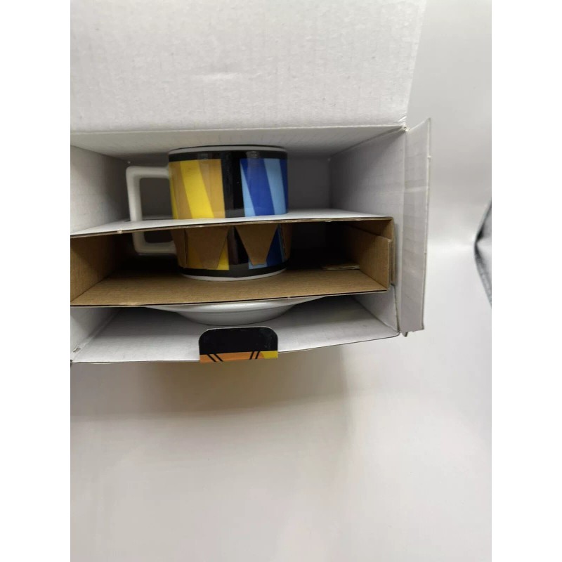 Romero Britto Porcelain Espresso Cup Set