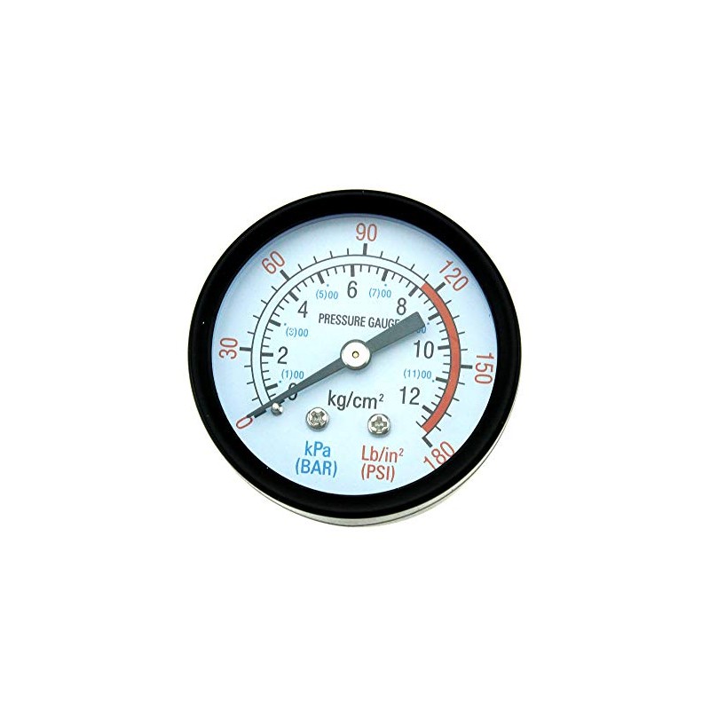 Create idea 1/4 Inch BSP Thread Air Pressure Gauge Dial