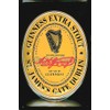 GUINNESS BLACK LABEL 3D Embossed Vintage Tin Metal Pub Sign