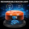 AnTom Magnetic Wireless Strobe Beacon Light, 24 LED USB-C Rechargeable