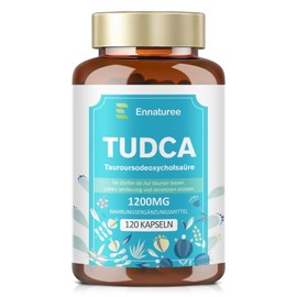 TUDCA Capsules High Dose, Ultra Strength Tauroursodeoxycholic Acid 1200 mg per Serving, Bile Salts to Support Liver and Intestinal Health, 120 Capsules