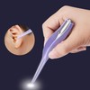 Lighted earpick LED earwax clip earpick tongs