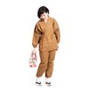 Tayutafu Samue Women's Work Clothes, Yarn-Dyed, Solid Cotton, Samue Gift,