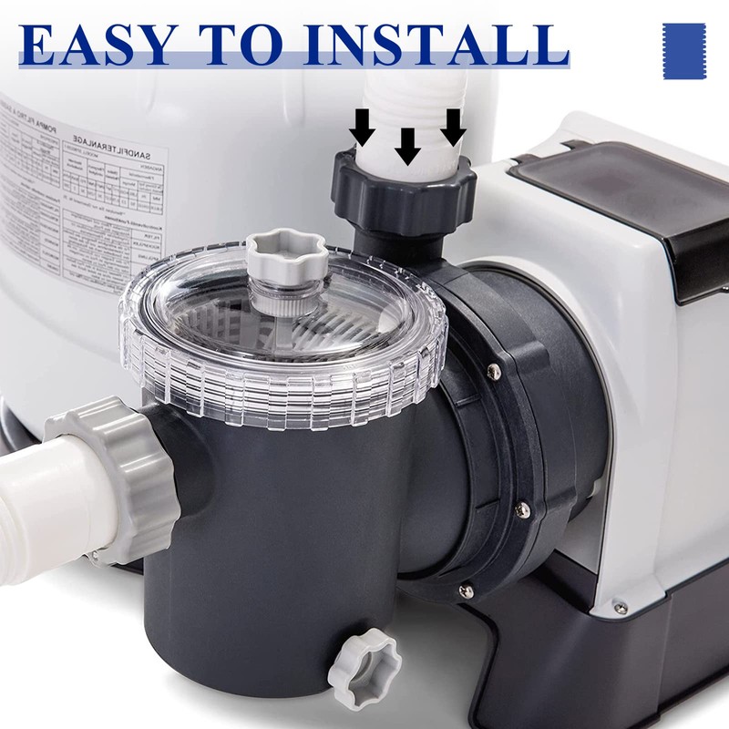 Shuisen Pool Sand Filter Pump Hose 10 Inch Compatible with