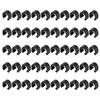 X AUTOHAUX 100pcs Bike Brake Cable Clip C Style Clamp