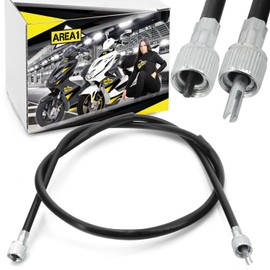 Area1 Replacement Speedometer Cable 12 mm GY6 50 cc China 4T, Type B - 930 mm Slot, from Year of Manufacture 2005 Compatible with Explorer AGM RS Yiying 50QT/139QMA/QMB
