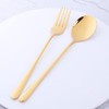 10Pcs Flatware Sets, Gold Spoons and Forks Set, Stainless Steel