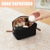 2pzs Cosmetiquera de Viaje, 16×10cm Bolsa de Maquillaje para Mujer,