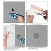PATIKIL Nylon Fabric Patches Roll, Navy, 63x4 Inch, Waterproof, Iron-on,