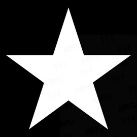 NBFU Stars Starburst Sky 2 (White) (Set Of 2) Premium Waterproof Vinyl Decal Stickers For Laptop Phone Accessory Helmet Car Window Bumper Mug Tuber Cup Door Wall Decoration