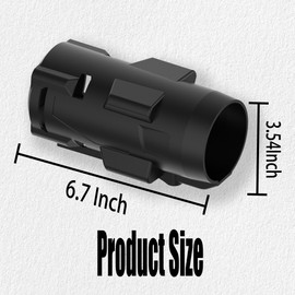 RISELION M18 Protective Boot 49-16-2967 High Torque Impact Wrench Rubber Boot Compatible with M18 FUEL 1/2 Milwaukee Impact 2967-20 (1 PACK)
