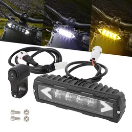 Alpha Rider - Kit de faros LED para Surron Segway X260 X160 S160 Talaria, luces de circulación diurna y nocturna, multimodelo, fácil de enchufar y usar, alto brillo, con interruptor de control, soporte y enchufe