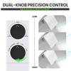 Terapaton Toilet Bidet With Left/Right Side Reversible Design, Fresh Water,