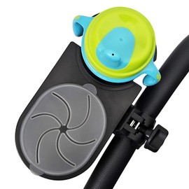 liuliuby Universal Stroller Snack Tray Attachment | Universal Snack Tray for Stroller Cup Holder Attachment | Baby Accessories for UppaBaby, Bugaboo, Nuna, Yoyo, Wagon, Wonderfold, Evenflo, Bob Jogger