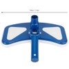 Pool Vacuum Head, 12'' Swimming Pool Curved Blue and White