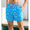 SHEKINI 5" Mens Swim Shorts with Compression Liner 2 in