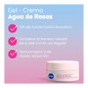Nivea Agua Rosas Gel Crema Hidratante Ácido Hialurónico Una Piel